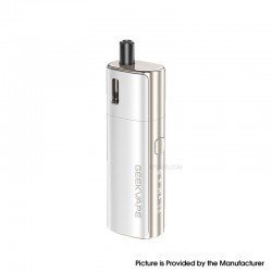 [Ships from Bonded Warehouse] Authentic GeekVape Soul 2 Pod System Kit - Pearl White, 2100mAh, 4ml, 0.6ohm / 1.0ohm