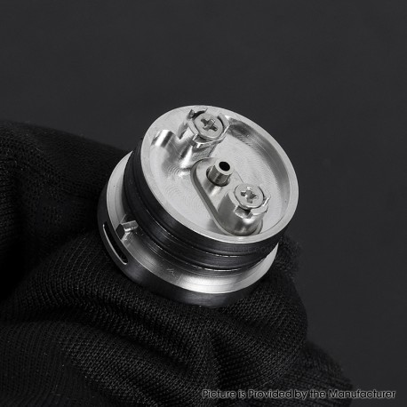 YFTK Bottom Intake Base Deck V2 for FEV Flash e-Vapor V4.5 / V4.5S+ RTA Atomizer - Silver