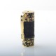Authentic Thunder Cloud Hyperion V2 Mechanical Mod - Brass Black, 1 x 18650 / 21700