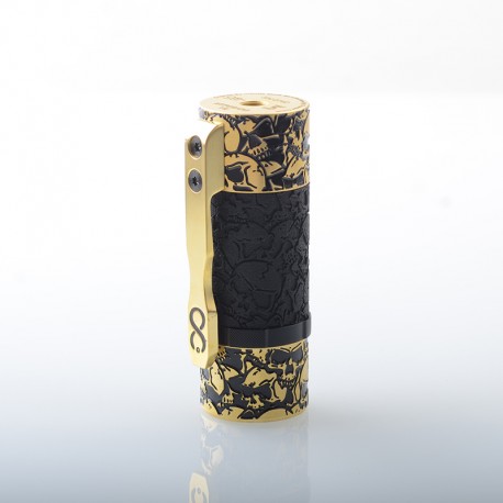 Authentic Thunder Cloud Hyperion V2 Mechanical Mod - Brass Black, 1 x 18650 / 21700