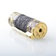 Authentic Thunder Cloud Hyperion V2 Mechanical Mod - Brass Black, 1 x 18650 / 21700
