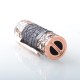 Authentic Thunder Cloud Hyperion V2 Mechanical Mod - Copper Black, 1 x 18650 / 21700