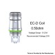 [Ships from Bonded Warehouse] Authentic Eleaf EC-D 0.5ohm Coil Heads for Atalantis Mega iStick X80, iStick XC100 Kit - (5 PCS)