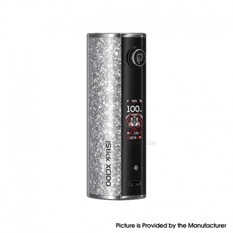 [Ships from Bonded Warehouse] Authentic Eleaf iStick XC100 100W VW Box Mod - Silver, 1 x 18650 / 21700