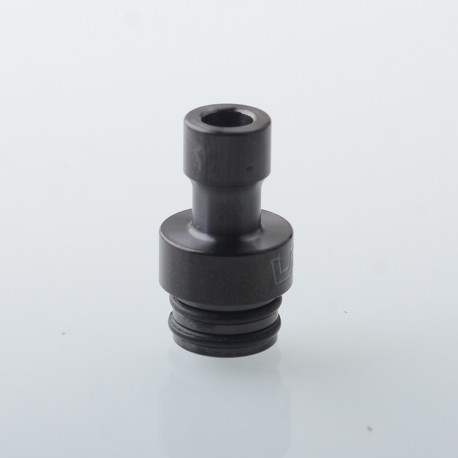 VWM Style 510 Drip Tip for RDA / RTA / RDTA Atomizer - Black, Stainless Steel