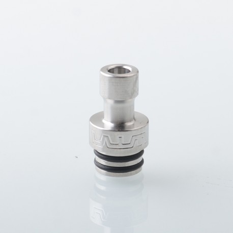 VWM Style 510 Drip Tip for RDA / RTA / RDTA Atomizer - Silver, Stainless Steel