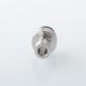 VWM Style 510 Drip Tip for RDA / RTA / RDTA Atomizer - Silver, Stainless Steel