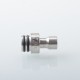 VWM Style 510 Drip Tip for RDA / RTA / RDTA Atomizer - Silver, Stainless Steel