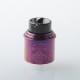 Apocalypse Gen 2 Style RDA Rebuildable Dripping Atomizer - Purple, Stainless Steel, BF Pin, 24mm Diameter