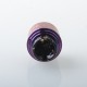 Apocalypse Gen 2 Style RDA Rebuildable Dripping Atomizer - Purple, Stainless Steel, BF Pin, 24mm Diameter