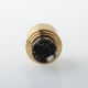 Apocalypse Gen 2 Style RDA Rebuildable Dripping Atomizer - Gold, Stainless Steel, BF Pin, 24mm Diameter