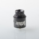 Apocalypse Gen 2 Style RDA Rebuildable Dripping Atomizer - Black, Stainless Steel, BF Pin, 24mm Diameter