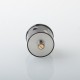 Apocalypse Gen 2 Style RDA Rebuildable Dripping Atomizer - Black, Stainless Steel, BF Pin, 24mm Diameter