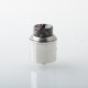 Apocalypse Gen 2 Style RDA Rebuildable Dripping Atomizer - Silver, Stainless Steel, BF Pin, 24mm Diameter