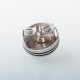 Apocalypse Gen 2 Style RDA Rebuildable Dripping Atomizer - Silver, Stainless Steel, BF Pin, 24mm Diameter