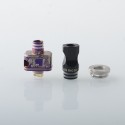 909 Modify Nugg Style RBA for LVE Orion ll - Purple, 4 x Airflow Pins 1.0, 2.0, 3.0, 4.0mm