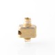 909 Modify Nugg Style RBA for LVE Orion ll - Gold, 4 x Airflow Pins 1.0, 2.0, 3.0, 4.0mm