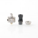909 Modify Nugg Style RBA for LVE Orion ll - Silver, 4 x Airflow Pins 1.0, 2.0, 3.0, 4.0mm