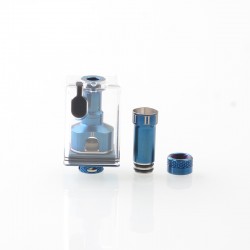NT2U Style RBA Tank Full Kit for Boro / Billet / DotAIO V1 / V2 - Blue, 1.0 / 1.2 / 1.5 / 2.0 / 2.5 / 3.0 / 3.5 / 4.0mm