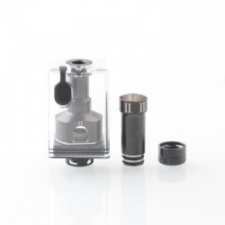 NT2U Style RBA Tank Full Kit for Boro / Billet / DotAIO V1 / V2 - Black, 1.0 / 1.2 / 1.5 / 2.0 / 2.5 / 3.0 / 3.5 / 4.0mm
