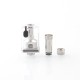 NT2U Style RBA Tank Full Kit for Boro / Billet / DotAIO V1 / V2 - Silver, 1.0 / 1.2 / 1.5 / 2.0 / 2.5 / 3.0 / 3.5 / 4.0mm