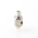 YFTK 909 Modify Nugg Style RBA for LVE Orion ll - Silver, 4 x Airflow Pins 1.0, 2.0, 3.0, 4.0mm