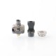 YFTK 909 Modify Nugg Style RBA for LVE Orion ll - Black, 4 x Airflow Pins 1.0, 2.0, 3.0, 4.0mm