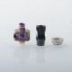 YFTK 909 Modify Nugg Style RBA for LVE Orion ll - Purple, 4 x Airflow Pins 1.0, 2.0, 3.0, 4.0mm