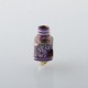YFTK 909 Modify Nugg Style RBA for LVE Orion ll - Purple, 4 x Airflow Pins 1.0, 2.0, 3.0, 4.0mm