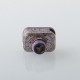YFTK 909 Modify Nugg Style RBA for LVE Orion ll - Purple, 4 x Airflow Pins 1.0, 2.0, 3.0, 4.0mm