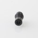 Authentic Rekavape Fev 22 510 Drip Tip for RDA / RTA / RDTA Tank Atomizer - Black, POM