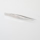 Authentic VETUS ST-16 HRC 38 Professional Tweezers Tool Non-magnetic Stainless Steel Pointed Tip - Silver