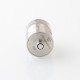 Rekavape pNeumatyca Style RTA Rebuildable Tank Atomizer - Silver, 316SS + Glass, 3.5ml, 22mm Diameter