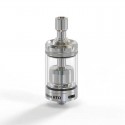 Authentic Auguse SEAMAN RTA Rebuildable Tank Atomizer - Silver, Stainless Steel + Glass, 5.0ml, 23mm Diameter