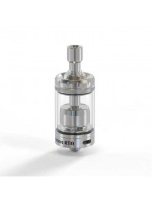 Authentic Auguse SEAMAN RTA Rebuildable Tank Atomizer - Silver, Stainless Steel + Glass, 5.0ml, 23mm Diameter