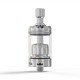 Authentic Auguse SEAMAN RTA Rebuildable Tank Atomizer - Silver, Stainless Steel + Glass, 5.0ml, 23mm Diameter