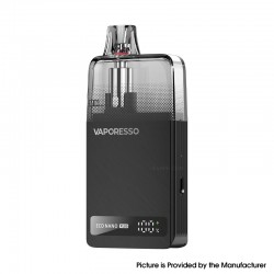 [Ships from Bonded Warehouse] Authentic Vaporesso Eco Nano Plus 20W Pod System Kit - Midnight Black, 1400mAh, 10ml, 0.6ohm