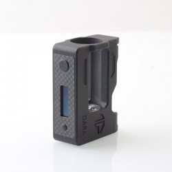 3D Print Black Knight Embedded Flash Home 80W Box Mod - Black, VW 5~80W, 1 x 18650
