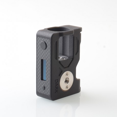 3D Print Black Knight Embedded + Coil Building Tap All in One 80W Box Mod - Black, VW 5~80W, 1 x 18650