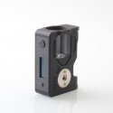 3D Print Black Knight Embedded + Coil Building Tap All in One 80W Box Mod - Black, VW 5~80W, 1 x 18650