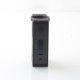 3D Print Black Knight Embedded + Coil Building Tap All in One 80W Box Mod - Black, VW 5~80W, 1 x 18650
