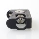 3D Print Black Knight Embedded + Coil Building Tap All in One 80W Box Mod - Black, VW 5~80W, 1 x 18650