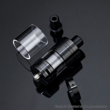 Authentic L.P MODS Order V2 RTA Rebuildable Tank Atomizer - Black, 4ml, MTL / RDL, 22mm Diameter
