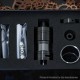 Authentic L.P MODS Order V2 RTA Rebuildable Tank Atomizer - Black, 4ml, MTL / RDL, 22mm Diameter