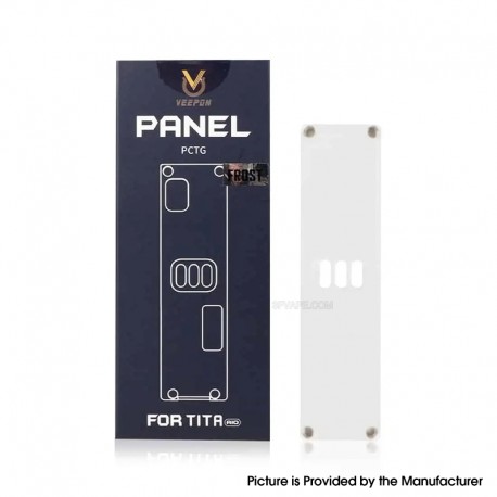 Authentic Veepon PCTG Faceplate Panel for Tita AIO - Frost