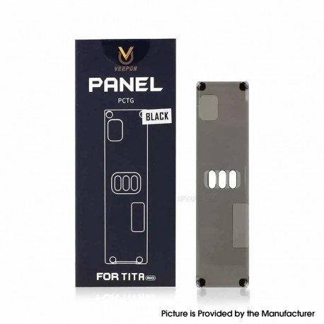 Authentic Veepon PCTG Faceplate Panel for Tita AIO - Black
