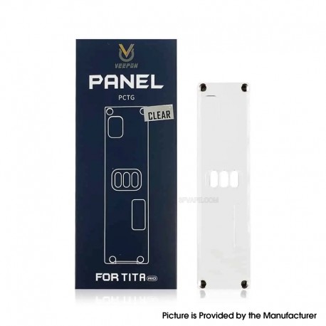 Authentic Veepon PCTG Faceplate Panel for Tita AIO - Clear