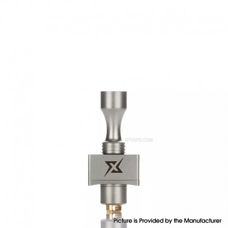 Authentic Veepon Tita X RBA for BB / Billet / Boro Mod - Silver, Air Pin 1.0, 1.2, 1.5, 2.5, 3.0, 3.5, 4.0mm