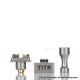 Authentic Veepon Tita X RBA for BB / Billet / Boro Mod - Silver, Air Pin 1.0, 1.2, 1.5, 2.5, 3.0, 3.5, 4.0mm