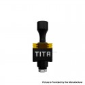 Authentic Veepon Tita X2 RBA for BB / Billet / Boro Mod - Black, Air Pin 1.0, 1.2, 1.5, 2.0, 2.5, 3.0, 3.5, 4.0mm